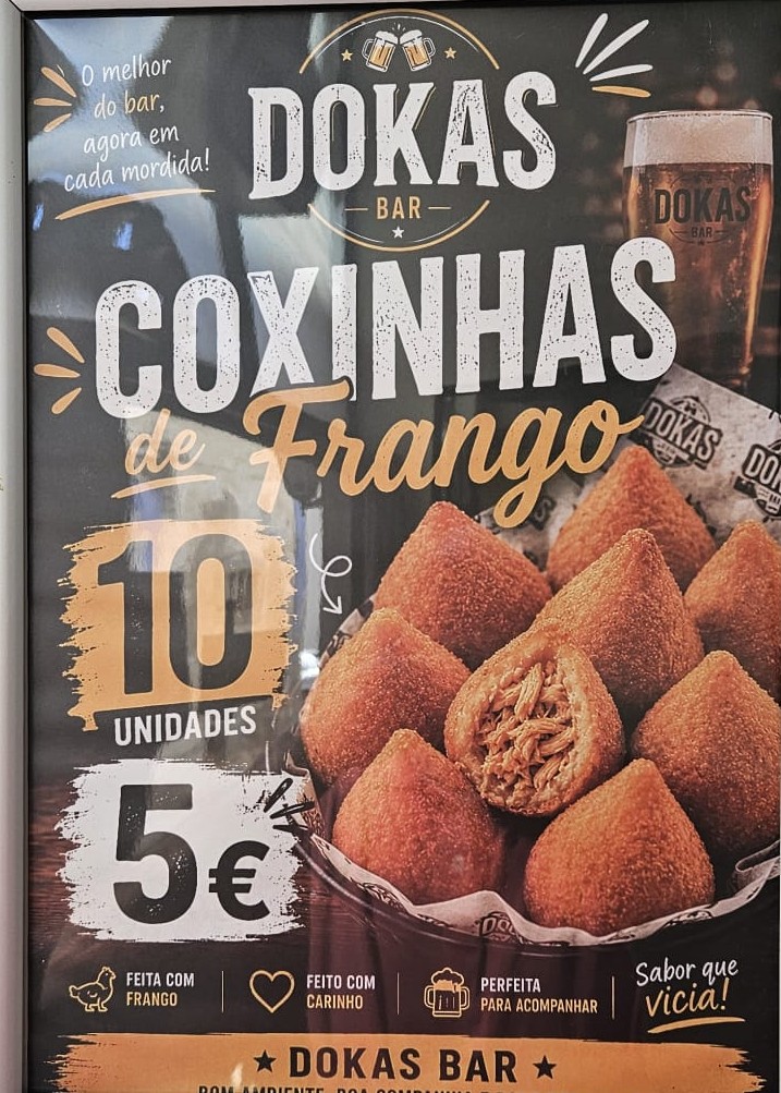 Coxinhas de Frango